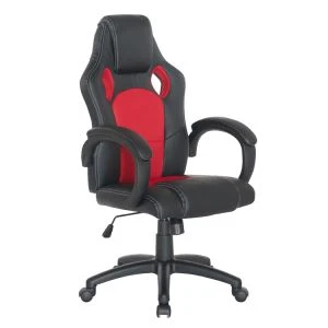 Y-2844 Swivel Racing kontorstol fra Kina leverandør med PU skinn og billig pris